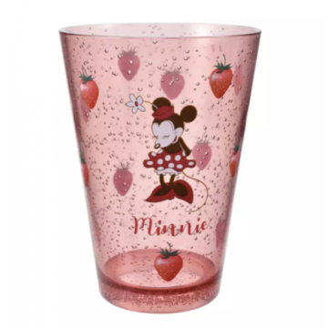 迪士尼草莓系列米妮膠杯